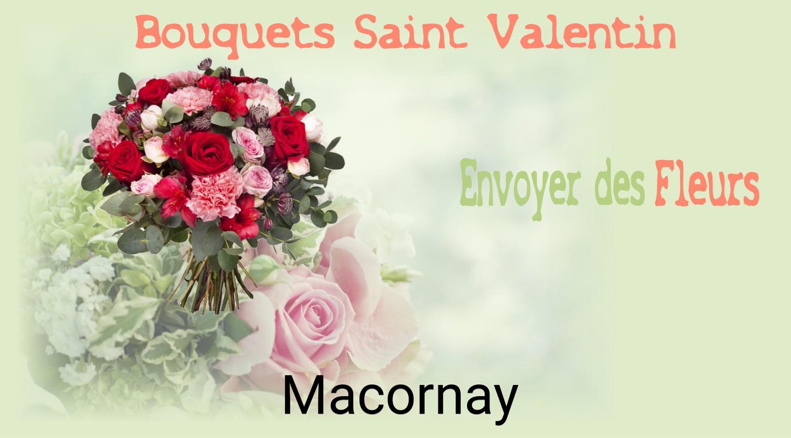 Roses de Saint-Valentin livrées à Macornay